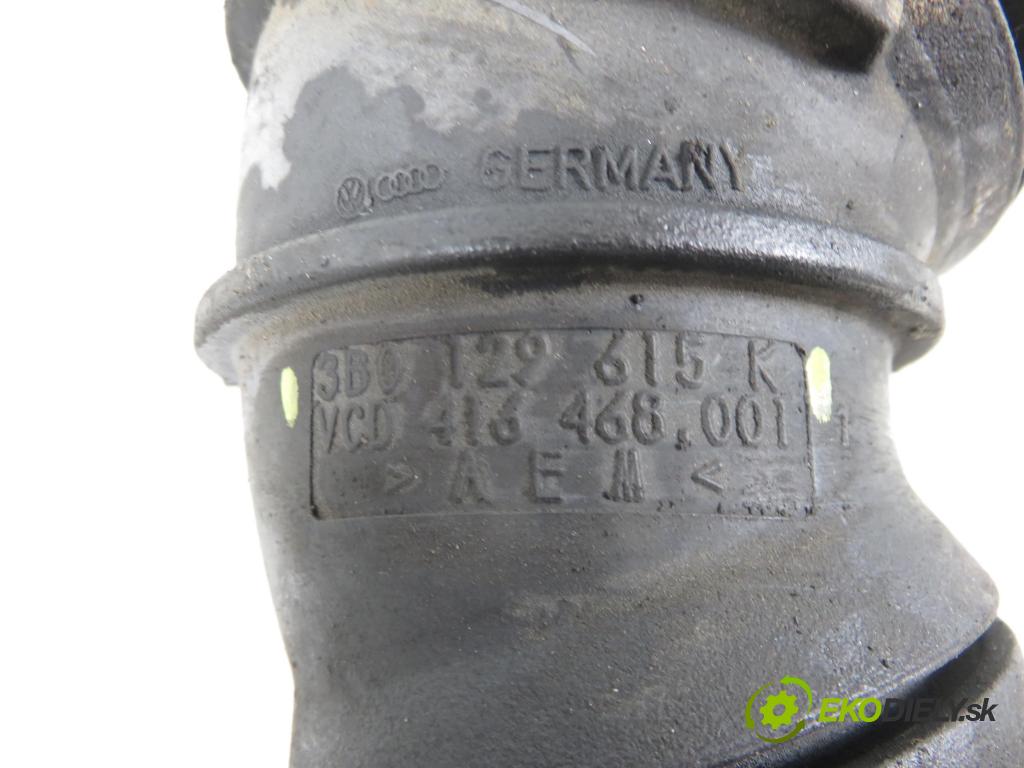 AUDI A6 Avant (4B5, C5) KOMBI 2000 132,00 2.5 TDI V6 180 quattro - AKE 2496,00 Rúra prívodu vzduchu 3B0129615K