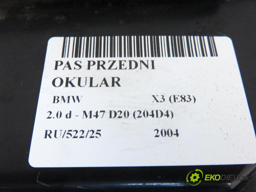 BMW X3 (E83) SUV 2004 110,00 2.0 d 150 - M47 D20 (204D4) 1995,00 Držiak predný
