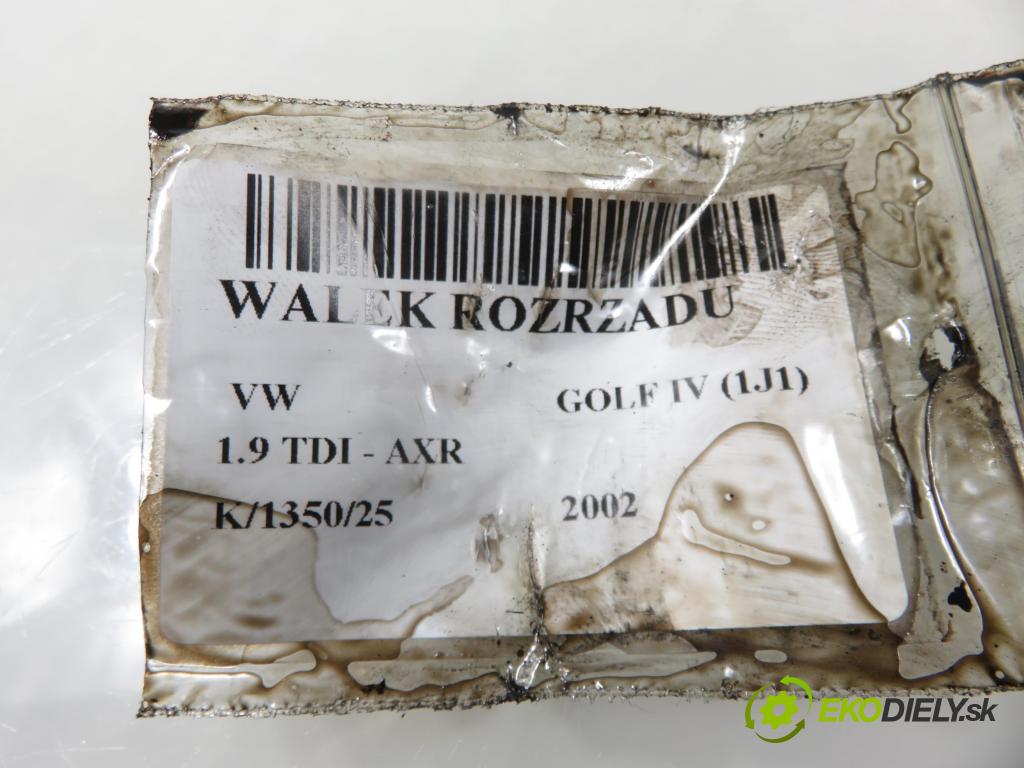 VW GOLF IV (1J1) HB 2002 74,00 1.9 TDI PD 101 - AXR 1896,00 vačka Vačkový hriadeľ: 038109239 ; 038109111E