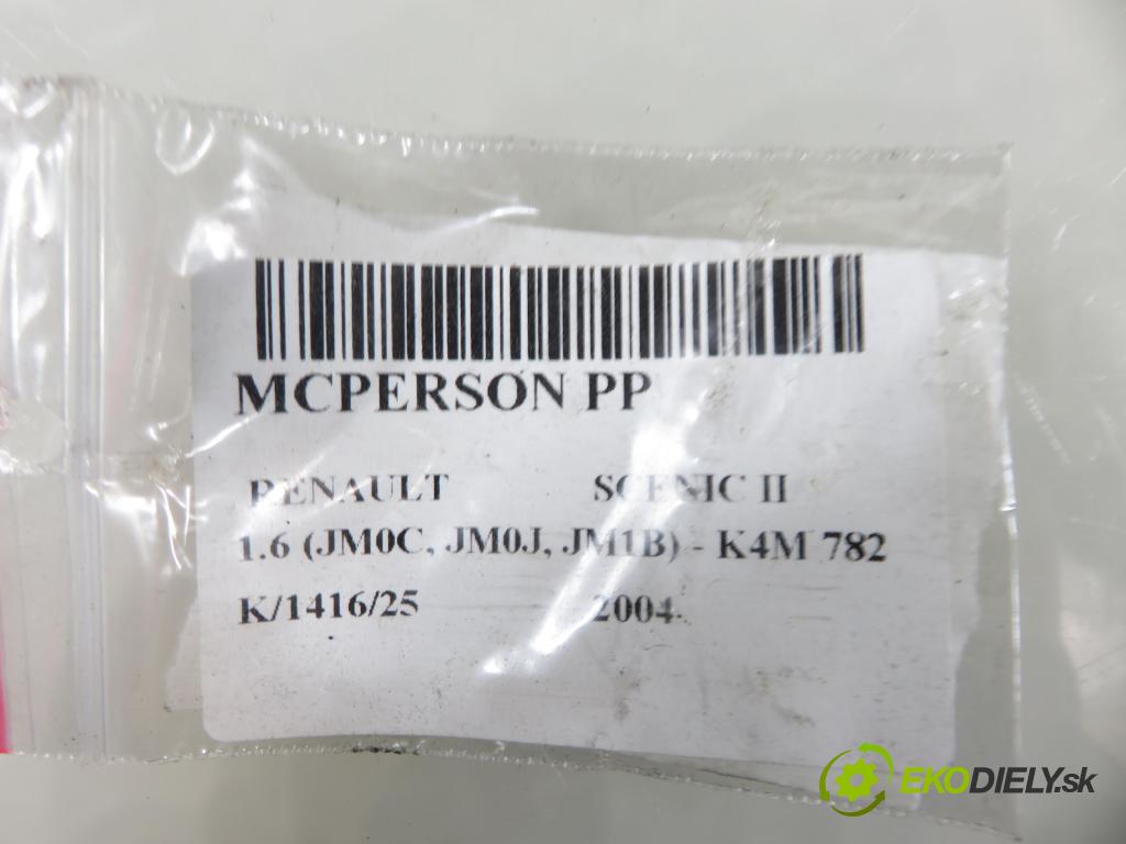 RENAULT SCENIC II (JM0/1_) MINIVAN 2004 83,00 1.6 (JM0C, JM0J, JM1B) - K4M 782 1598,00 MCPERSON PP
