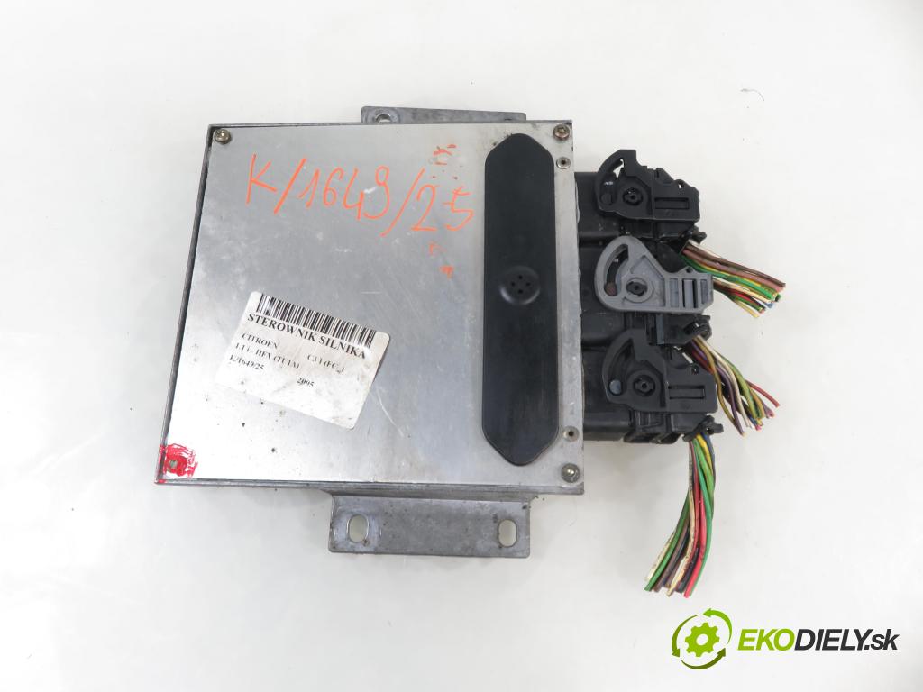 CITROEN C3 I (FC_) HB 2005 44,00 1.1 i - HFX (TU1A) 1124,00 Riadiaca jednotka Motor IAW48P272 ; HW9645989480 ; SW9655756380