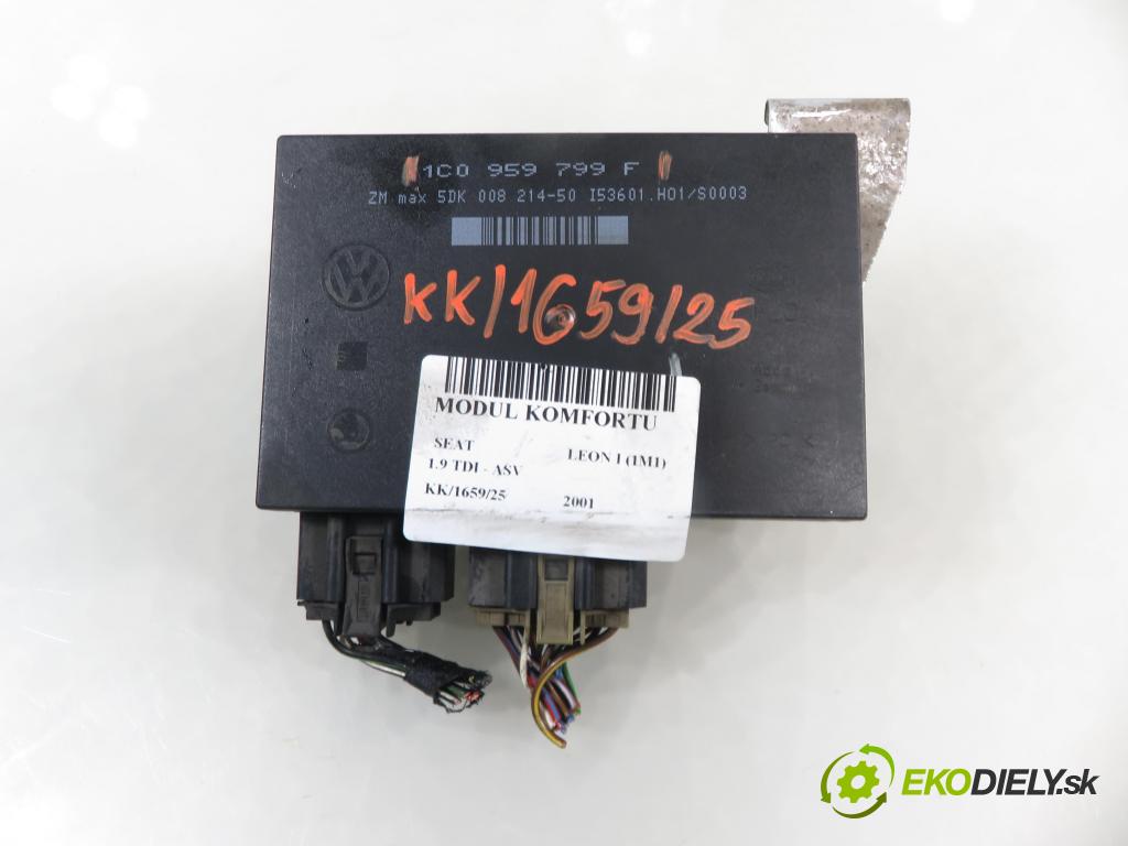 SEAT LEON (1M1) HB 2001 81,00 1.9 TDI 110 - ASV 1896,00 MODUL komfortu 1C0959799F