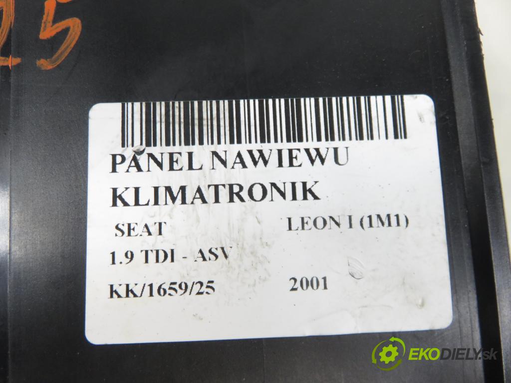 SEAT LEON (1M1) HB 2001 81,00 1.9 TDI 110 - ASV 1896,00 Panel kúrenia KLIMATRONIK