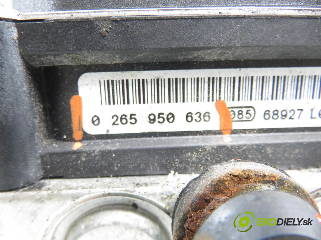 PEUGEOT 307 SW (3H) KOMBI 2006 80,00 1.6 HDI 110 - 9HZ (DV6TED4) 1560,00 Pumpa ABS 0265950636 ; 9663241680 (Pumpa ABS)