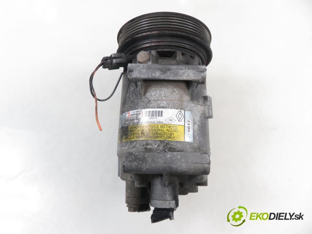 RENAULT MEGANE II (BM0/1_, CM0/1_) HB 2003 74,00 1.5 dCi - K9K 729 1461,00 KOMPRESOR: klimatizace 8200316164 (Kompresor klimatizace)