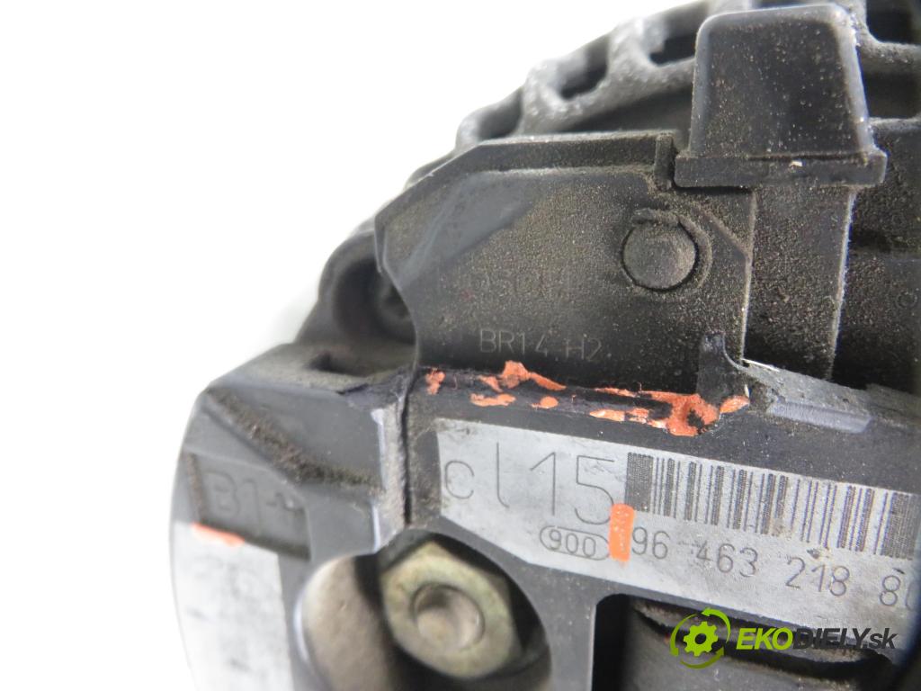 PEUGEOT 307 Break (3E) KOMBI 2004 0,00 2.0 HDi 135 - RHR (DW10BTED4) 1997,00 Alternátor 9646321880 ; 0124525035 (Alternátor)