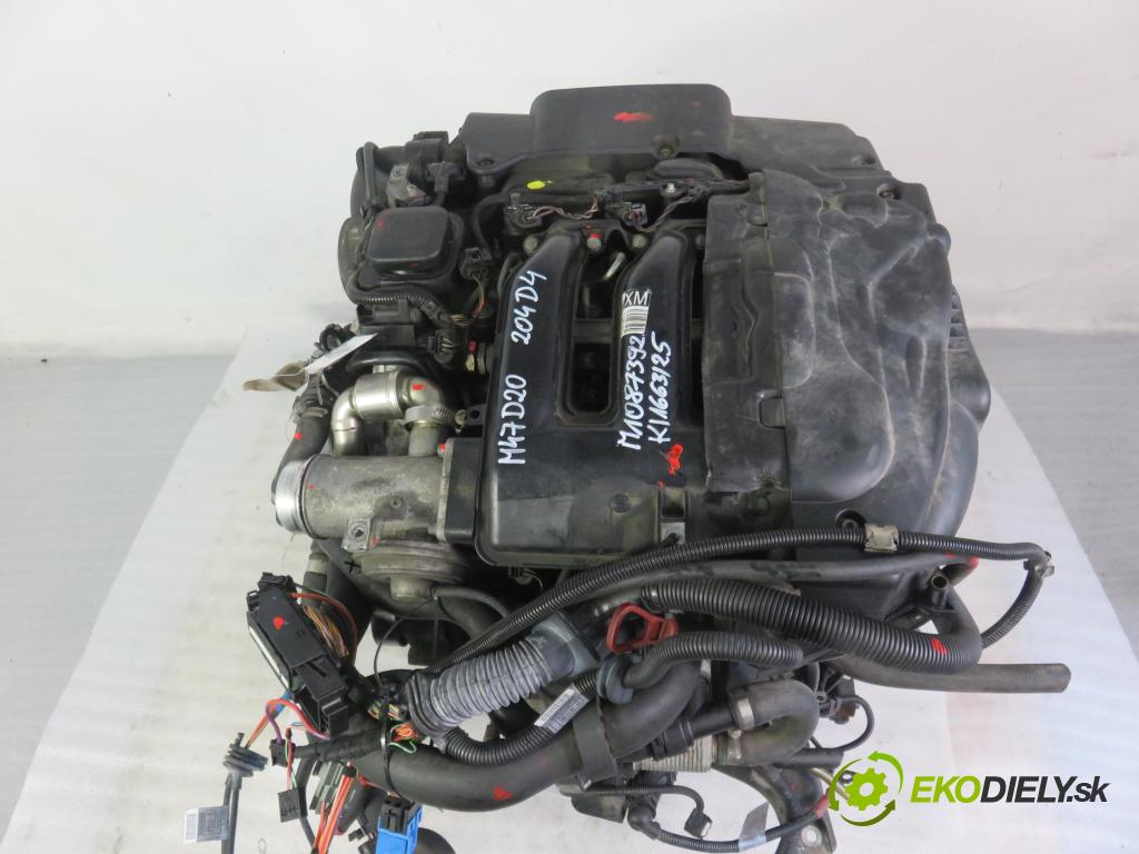 BMW X3 (E83) SUV 2005 110,00 2.0 d 150 - M47 D20 (204D4) 1995,00 Motor DIESEL M47D20 ; 204D4