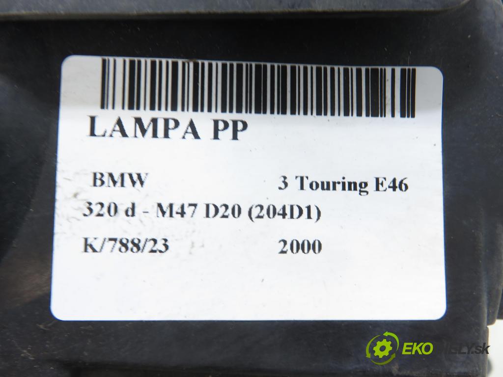 BMW 3 Touring (E46) KOMBI 2000 100,00 320 d 136 - M47 D20 (204D1) 1951,00 Svetlo PP 6902746
