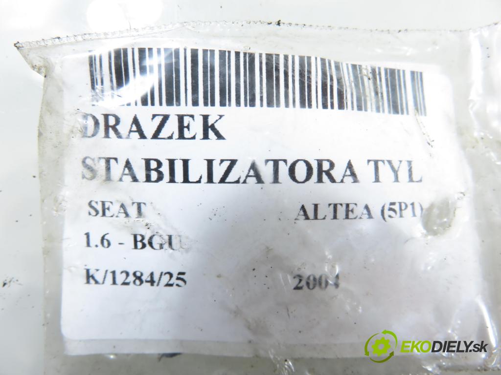 SEAT ALTEA (5P1) HB 2004 75,00 1.6 102 1595,00 TYČ: stabilizátora zadné