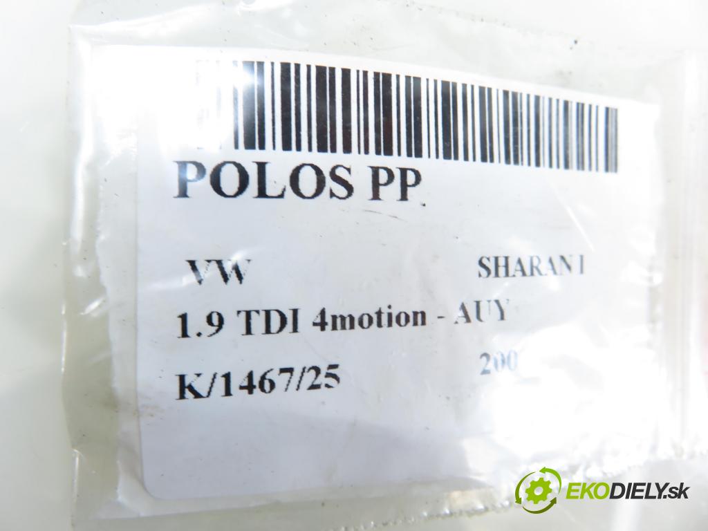 VW SHARAN (7M8, 7M9, 7M6) MINIVAN 2002 85,00 1.9 TDI PD 115 4motion - AUY 1896,00 Poloos PP 