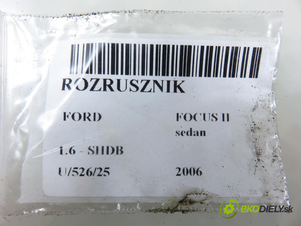 FORD FOCUS II sedan (DB_, FCH, DH) SEDAN 2006 74,00 1.6 - SHDB 1596,00 Štartér 0001107417 (Štartér)