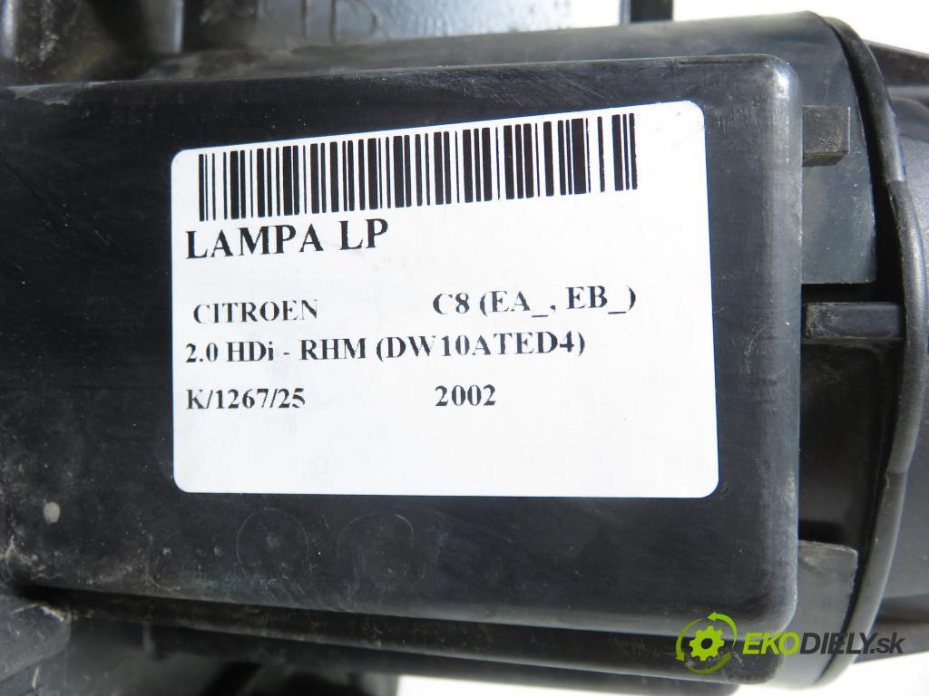 CITROEN C8 (EA_, EB_) MINIVAN 2002 0,00 2.0 HDi - RHT (DW10ATED4) 1997,00 Svetlo LP 1494316080