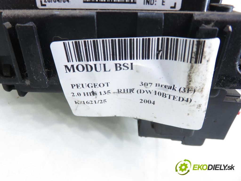 PEUGEOT 307 Break (3E) KOMBI 2004 0,00 2.0 HDi 135 - RHR (DW10BTED4) 1997,00 MODUL BSI 9650664080