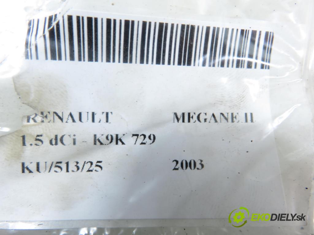 RENAULT MEGANE II (BM0/1_, CM0/1_) HB 2003 74,00 1.5 dCi - K9K 729 1461,00 lamela kotouč brzdová PŘEDNÍ: 