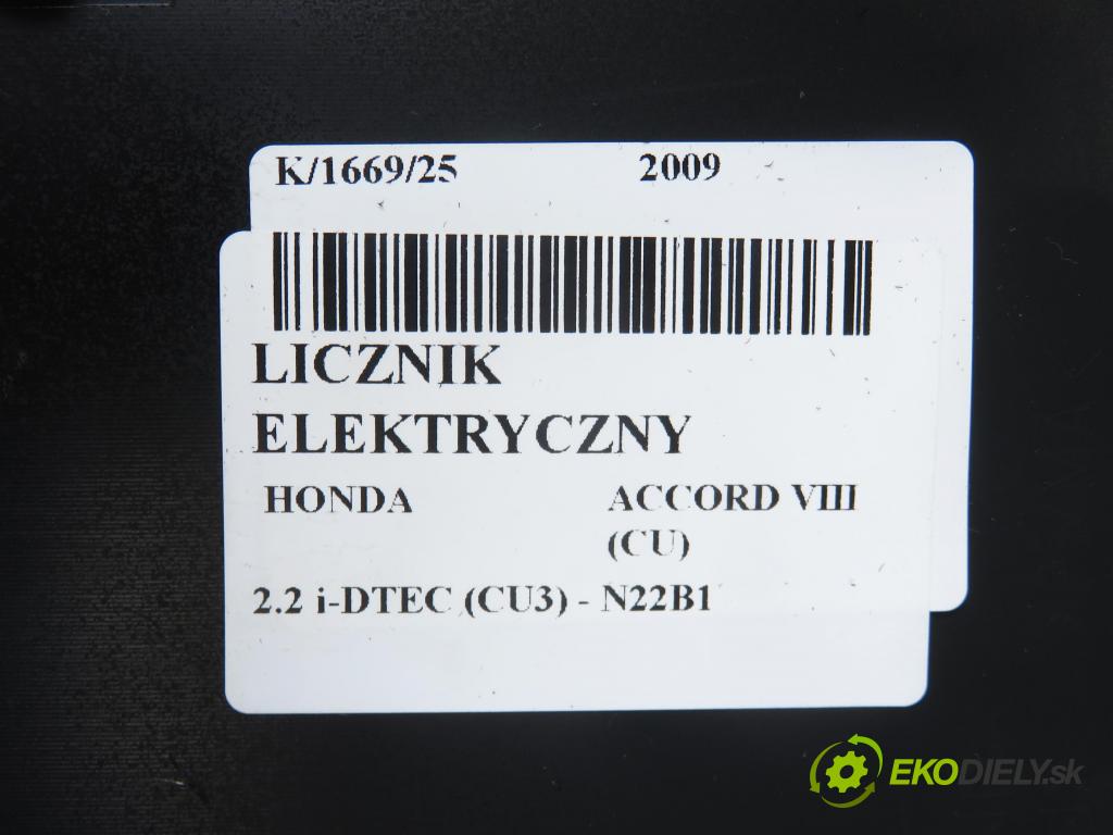 HONDA ACCORD VIII (CU) SEDAN 2009 110,00 2.2 i-DTEC (CU3) - N22B1 2199,00 Prístrojovka elektrický 78100TL0G013M1