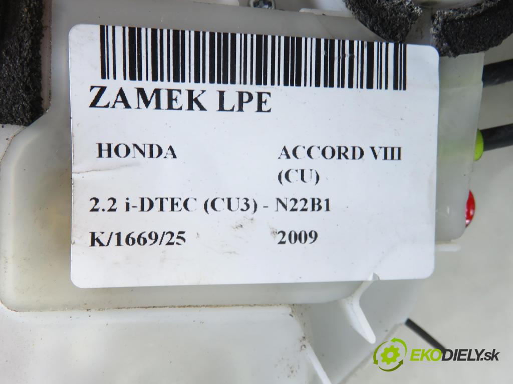 HONDA ACCORD VIII (CU) SEDAN 2009 110,00 2.2 i-DTEC (CU3) - N22B1 2199,00 zámok