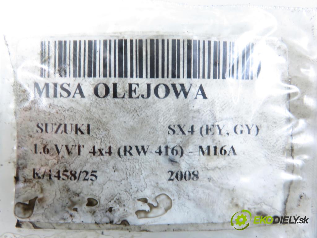 SUZUKI SX4 (EY, GY) CROSSOVER 2008 79,00 1.6 VVT 4x4 (RW 416) 107 - M16A 1586,00 Vaňa olejová  (Olejová vaňa)