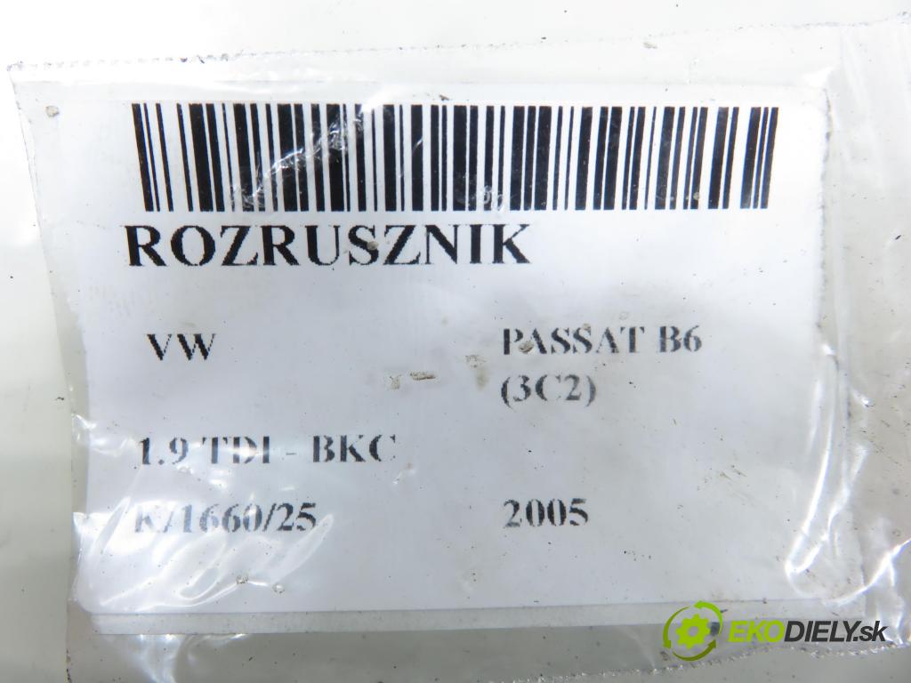 VW PASSAT B6 (3C2) SEDAN 2005 77,00 1.9 TDI PD 105 - BKC 1896,00 Štartér 022911023H (Štartér)