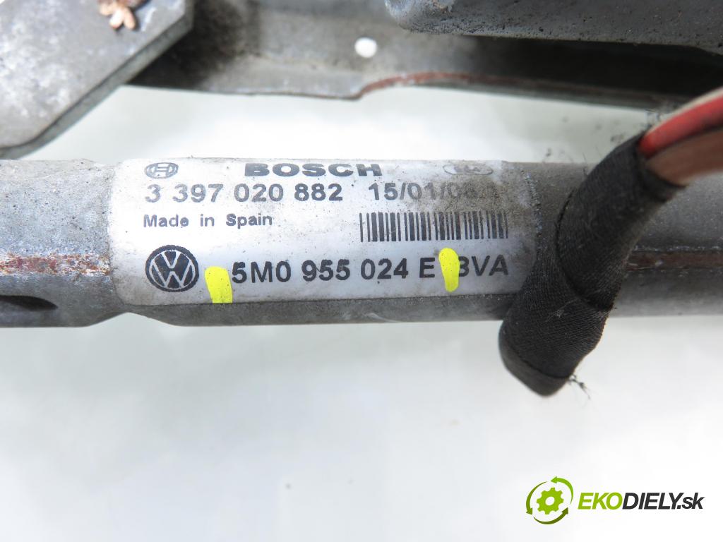 VW GOLF PLUS (5M1, 521) HB 2008 77,00 1.9 TDI - BLS 1896,00 Motorček stieračov 5M0955023E