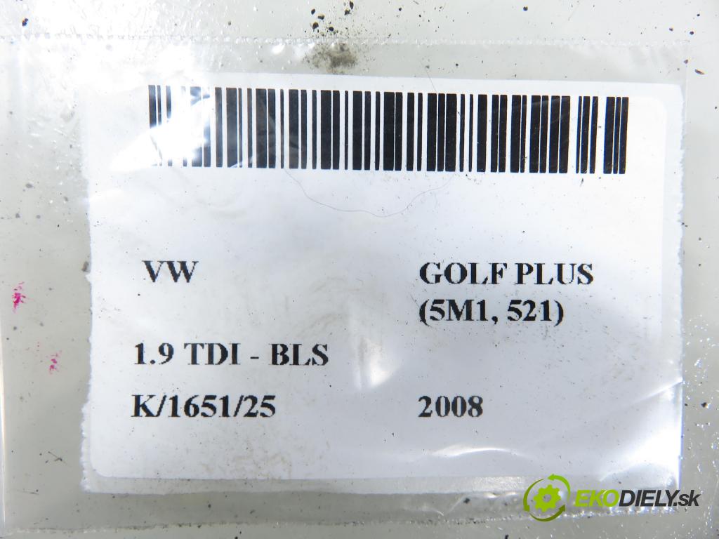 VW GOLF PLUS (5M1, 521) HB 2008 77,00 1.9 TDI - BLS 1896,00 Motorček stieračov 5M0955023E