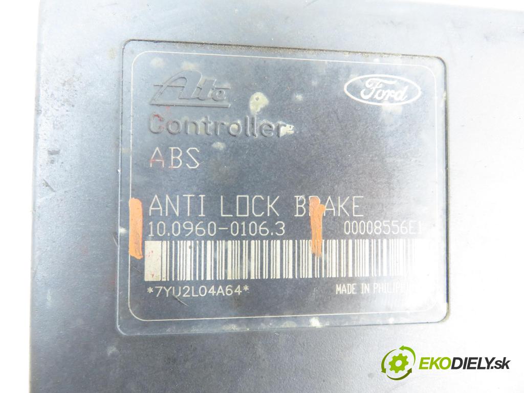 FORD FIESTA V (JH_, JD_) HB 2004 50,00 1.4 TDCi 68 - F6JB 1399,00 Pumpa ABS 10096001063 ; 2S612M110CE (Pumpa ABS)