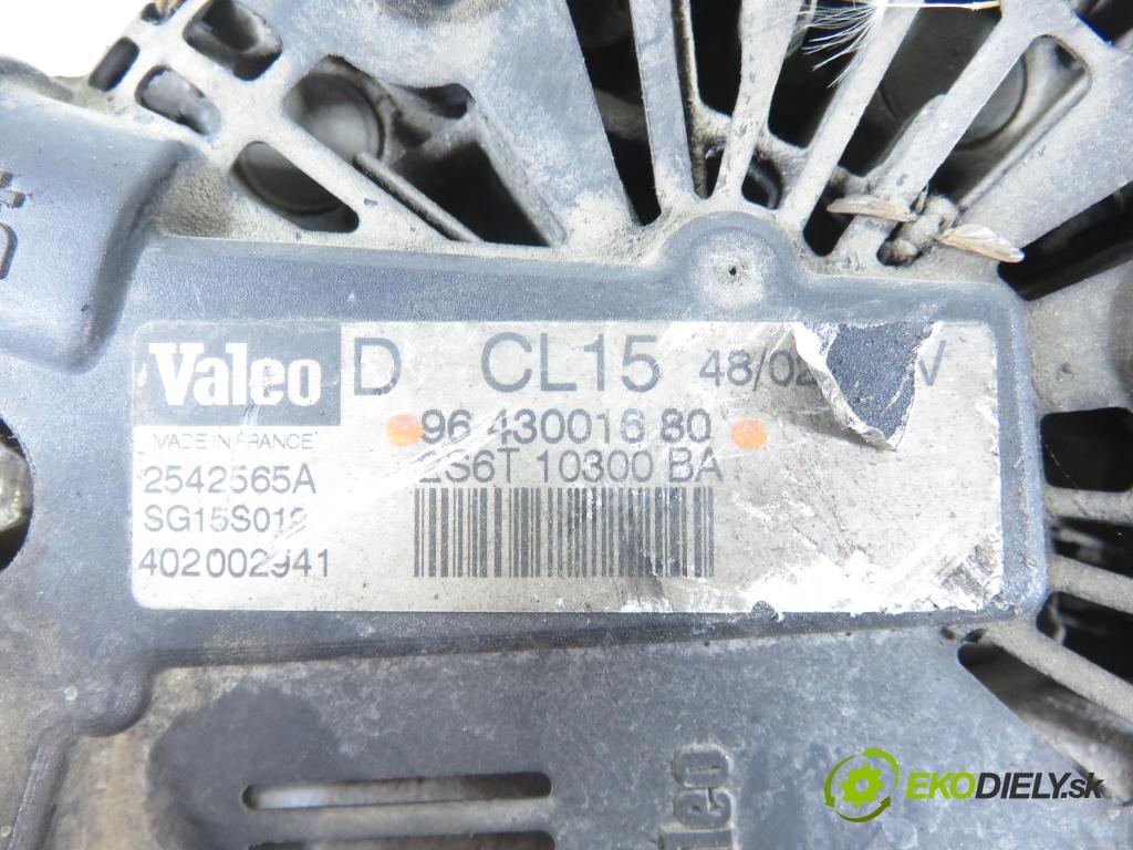 FORD FIESTA V (JH_, JD_) HB 2004 50,00 1.4 TDCi - F6JB 1399,00 Alternátor 9643001680 (Alternátor)