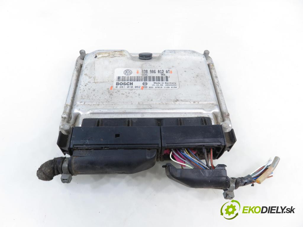 SEAT LEON (1M1) HB 1999 81,00 1.9 TDI - AHF 1896,00 Riadiaca jednotka Motor 038906012AT ; 0281010062