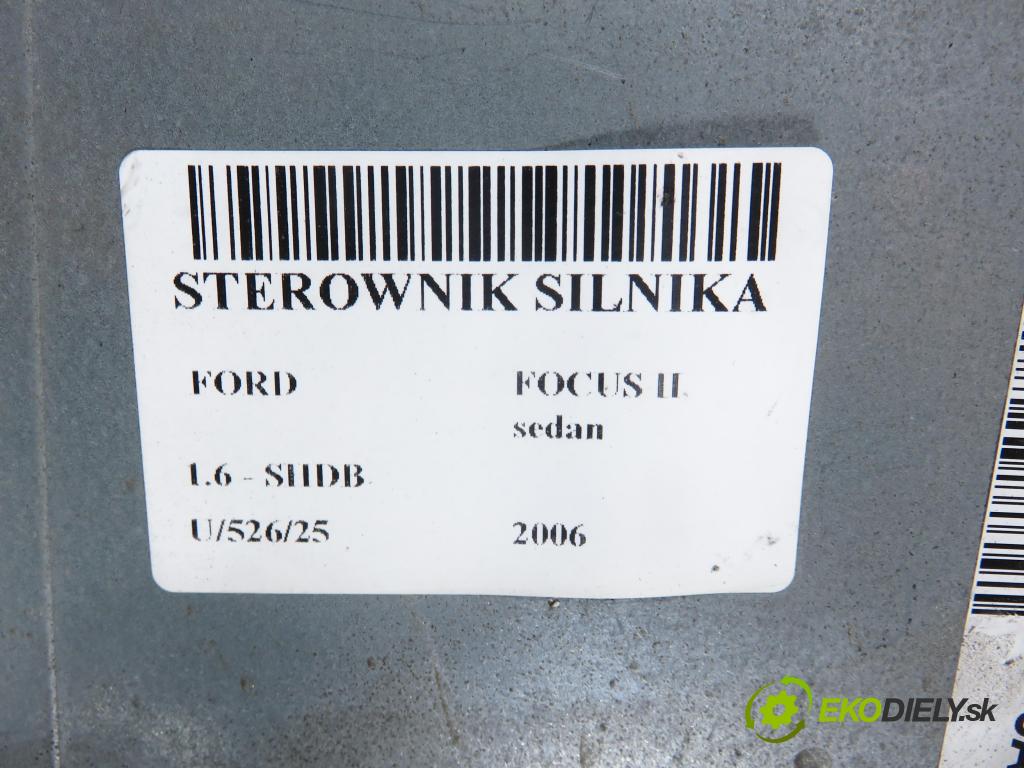 FORD FOCUS II sedan (DB_, FCH, DH) SEDAN 2006 74,00 1.6 - SHDB 1596,00 Riadiaca jednotka Motor 4M5112A650HG ; S118325001