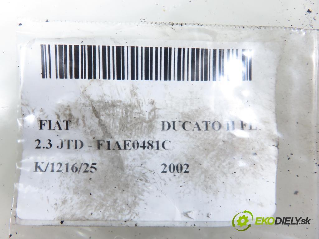 FIAT DUCATO Skrzynia (244_) BUS 2002 81,00 2.3 JTD - F1AE0481C 2286,00 Lamela kotúč brzdová zadné 