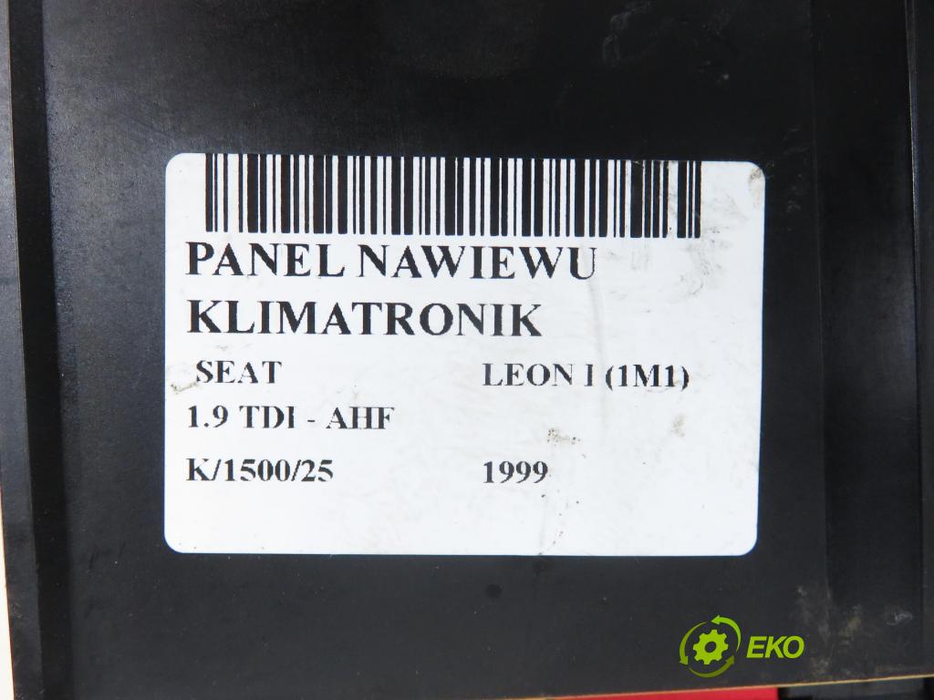 SEAT LEON (1M1) HB 1999 81,00 1.9 TDI - AHF 1896,00 Panel kúrenia KLIMATRONIK 1M0820043C