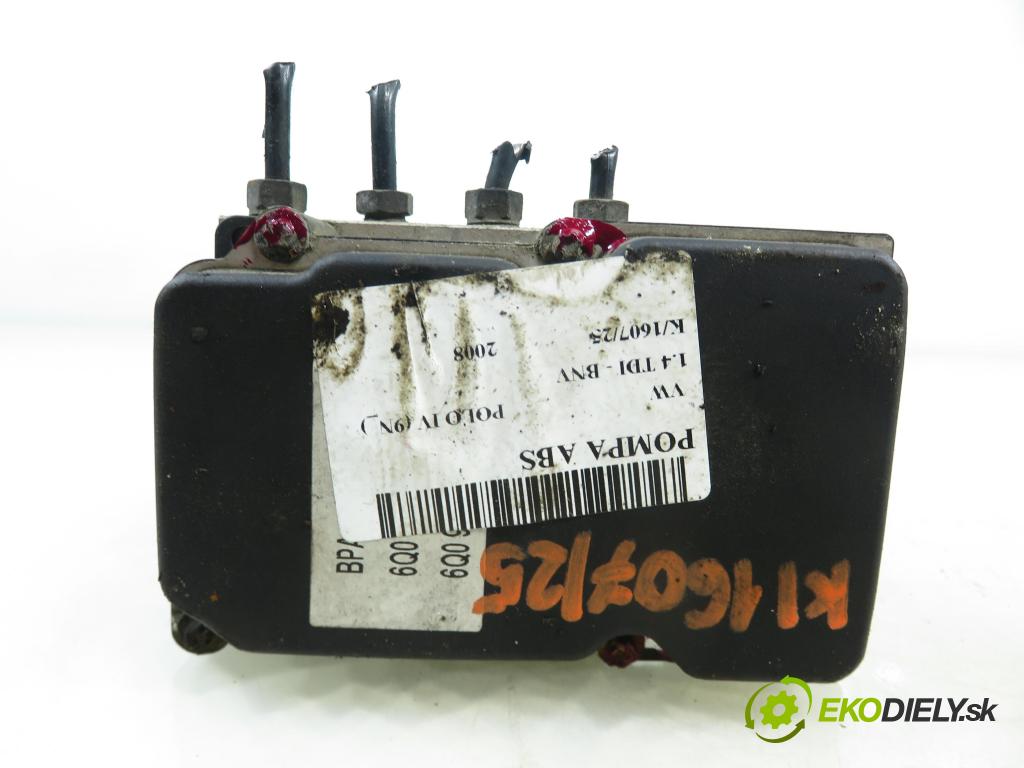 VW POLO (9N_) HB 2008 59,00 1.4 TDI - BNV 1422,00 Pumpa ABS 0265800511 ; 6Q0614117S ; 0265281712 (Pumpa ABS)