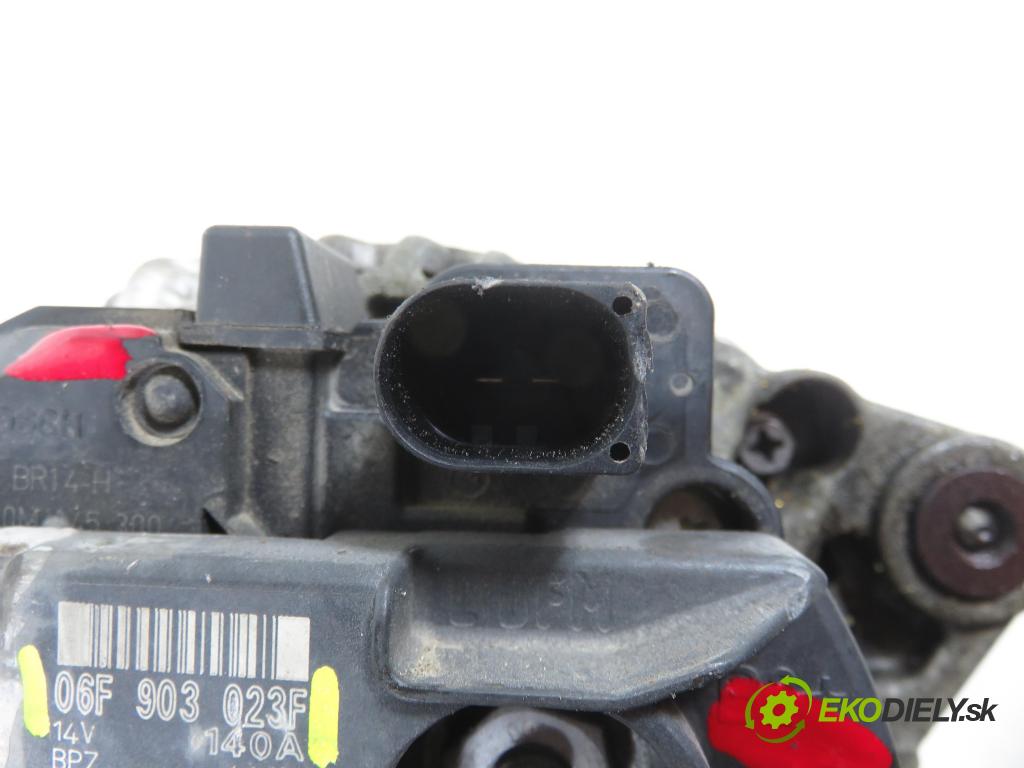 SEAT IBIZA IV (6J5, 6P1) HB 2010 66,00 1.6 TDI - CAYB 1598,00 Alternátor 06F903023F (Alternátor)