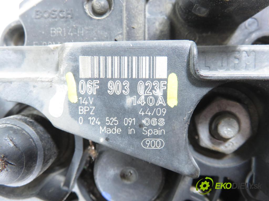 SEAT IBIZA IV (6J5, 6P1) HB 2010 66,00 1.6 TDI - CAYB 1598,00 Alternátor 06F903023F (Alternátor)