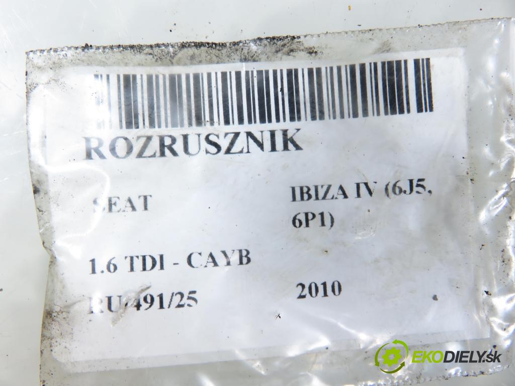 SEAT IBIZA IV (6J5, 6P1) HB 2010 66,00 1.6 TDI - CAYB 1598,00 startér 02Z911023P (Startér)