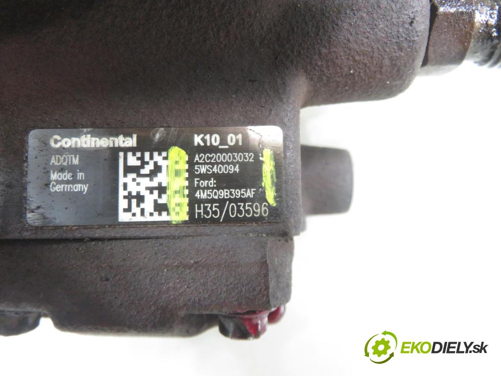 FORD FOCUS II (DA_, HCP) HB 2009 85,00 1.8 TDCi 115 - KKDA 1753,00 Pumpa vysokého tlaku 4M5Q9B395AF ; 5WS40094 ; A2C20003032
