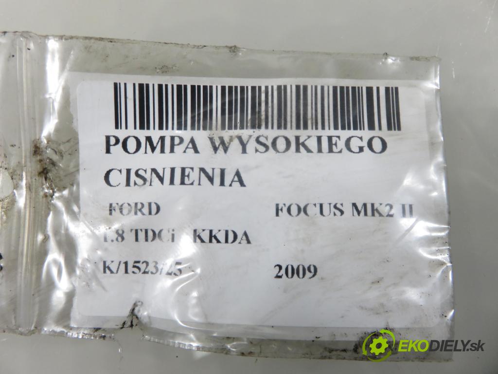 FORD FOCUS II (DA_, HCP) HB 2009 85,00 1.8 TDCi 115 - KKDA 1753,00 Pumpa vysokého tlaku 4M5Q9B395AF ; 5WS40094 ; A2C20003032