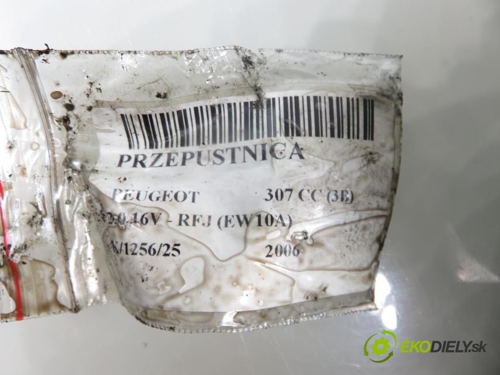 PEUGEOT 307 CC (3B) C/C 2006 0,00 2.0 16V - RFJ (EW10A) 1997,00 Škrtiaca klapka 9650787380 ; 408239827001 (Škrtiaca klapka)