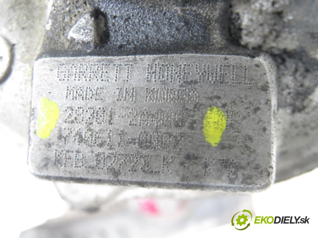 KIA PRO CEE'D (ED) HB 2008 85,00 1.6 CRDi 115 - D4FB 1582,00 RYCHLONABÍJEČKA: 282012A400 (Kompletní turbodmychadlo)