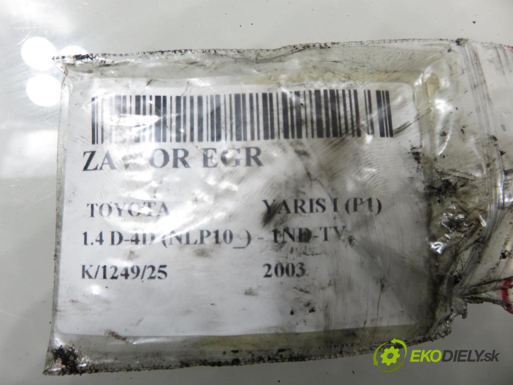 TOYOTA YARIS (_P1_) HB 2003 55,00 1.4 D-4D (NLP10_) - 1ND-TV 1364,00 VENTIL EGR 2562033010