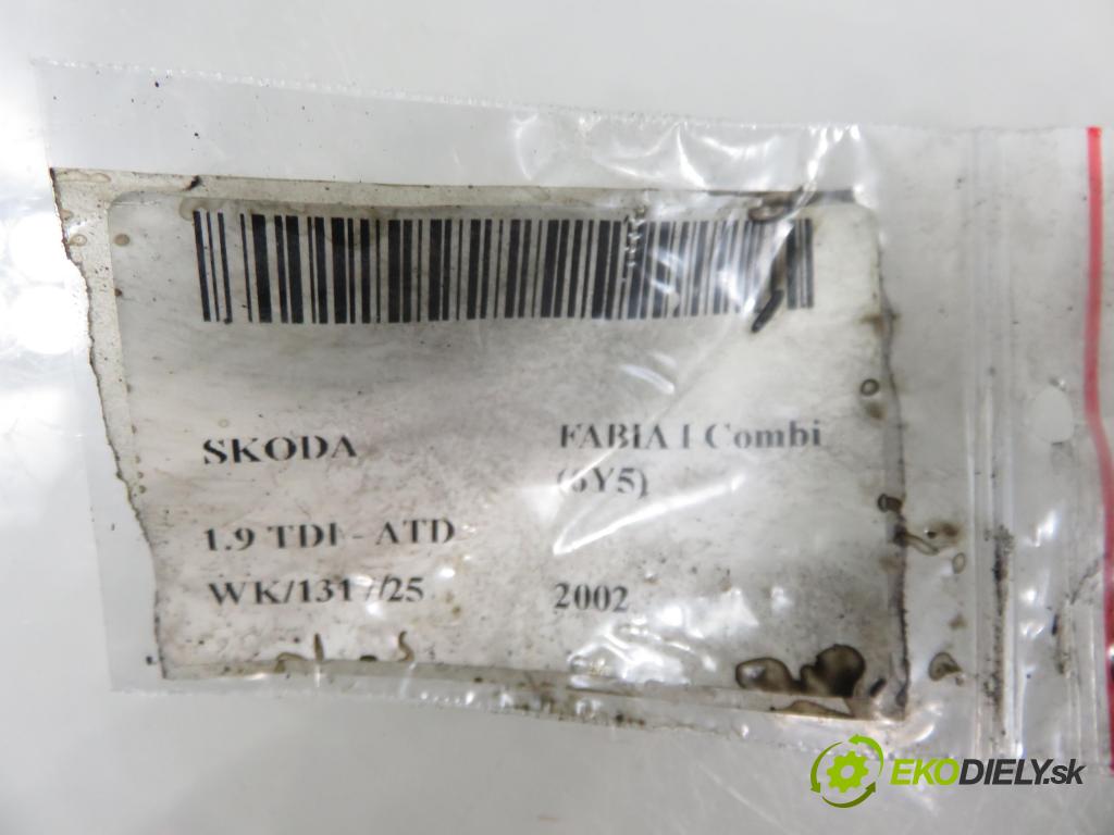 SKODA FABIA I Combi (6Y5) KOMBI 2002 74,00 1.9 TDI - ATD 1896,00 Vstrekovač 038130073AJ (Vstrekovač paliva)