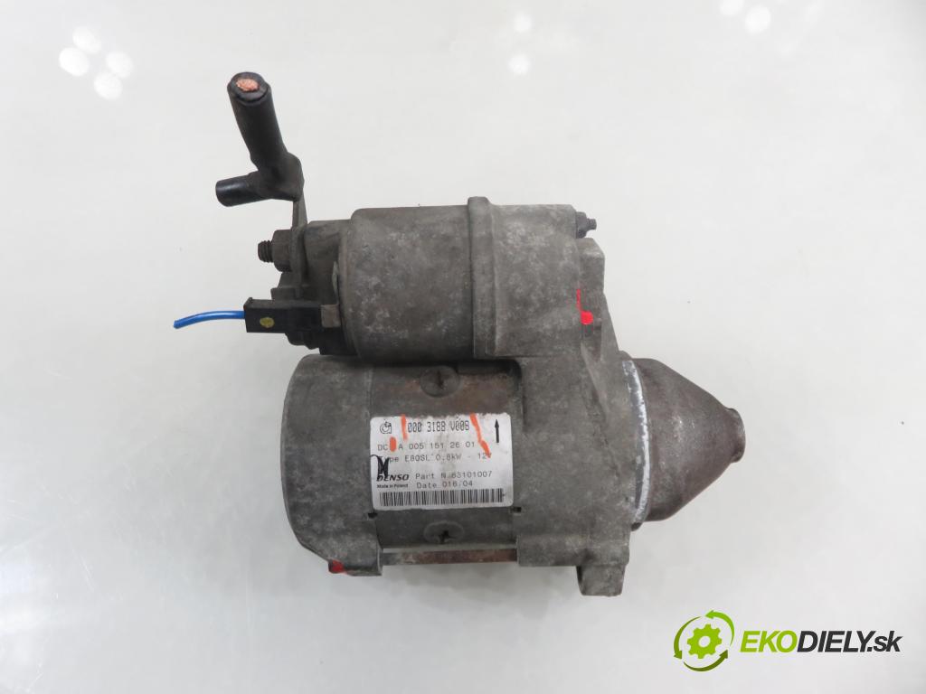 SMART FORTWO Coupe (450) HB 2004 45,00 0.7 (450.352, 450.332) - M 160.920 698,00 Štartér 63101007 ; 0003188V008 (Štartér)