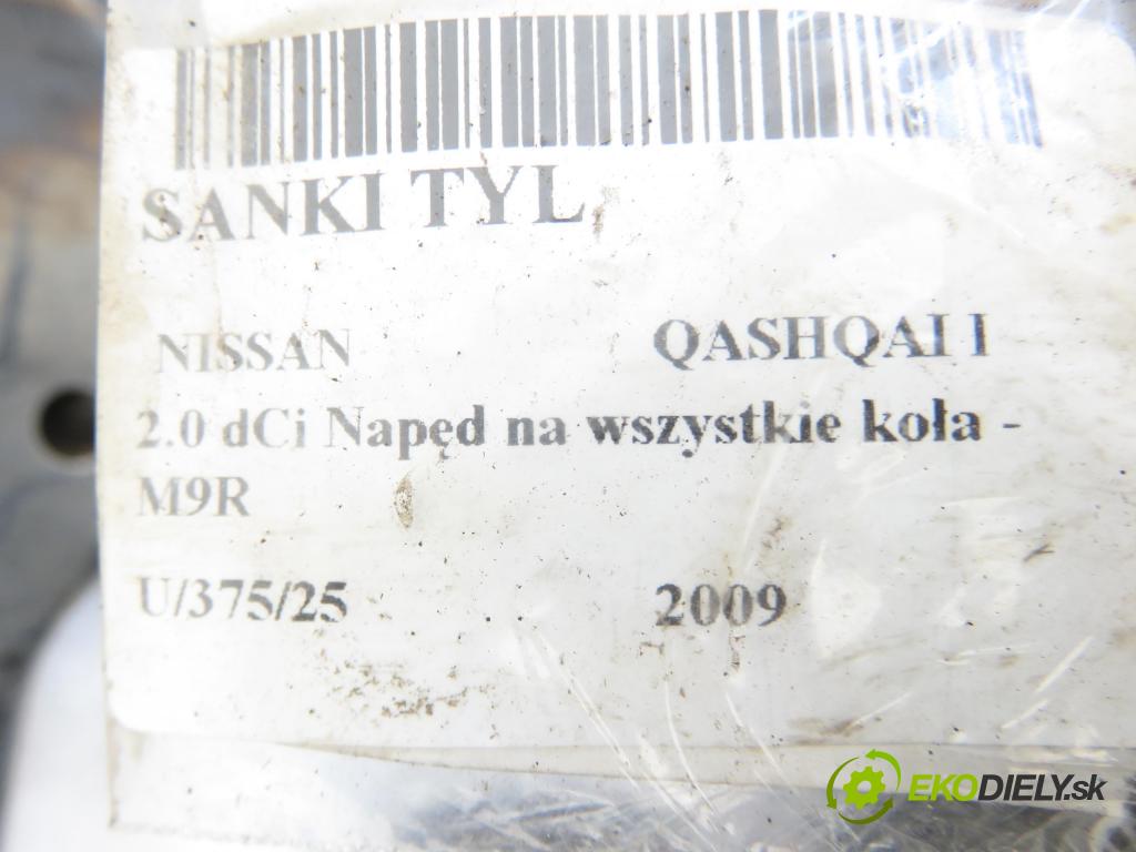 NISSAN QASHQAI / QASHQAI +2 I (J10, JJ10) CROSSOVER 2009 110,00 2.0 dCi Napęd na wszystkie koła - M9R 1995,00 zadné
