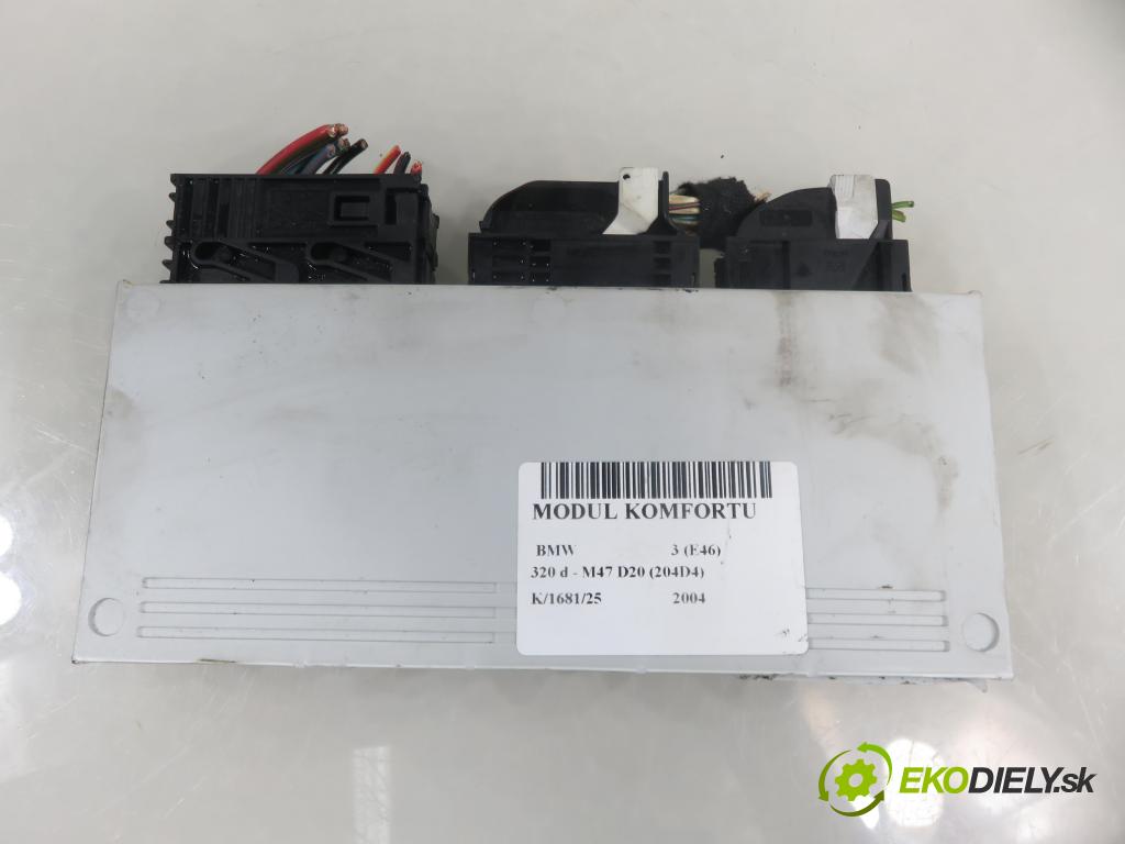 BMW 3 (E46) SEDAN 2004 110,00 320 d 150 - M47 D20 (204D4) 1995,00 MODUL komfortu 6944843