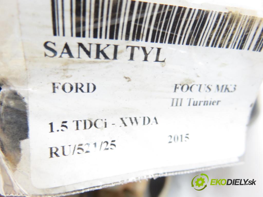 FORD FOCUS III Turnier KOMBI 2015 88,00 1.5 TDCi - XWDA 1499,00 zadné