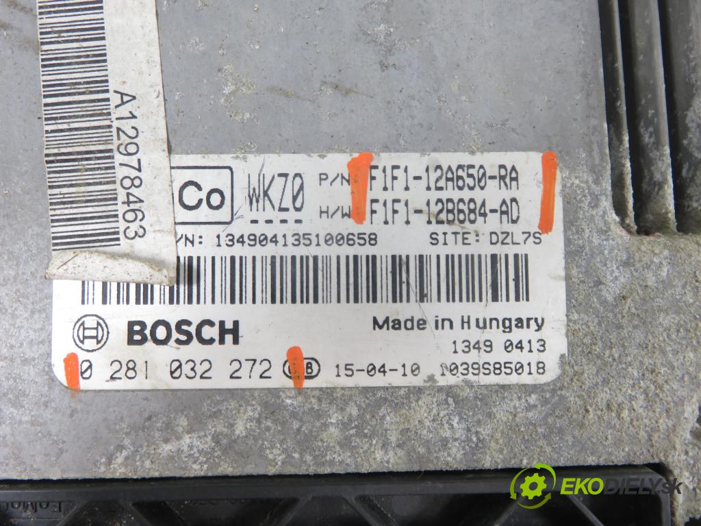 FORD FOCUS III Turnier KOMBI 2015 88,00 1.5 TDCi - XWDA 1499,00 Riadiaca jednotka Motor 0281032272 ; F1F112A650RA ; F1F112B684AD