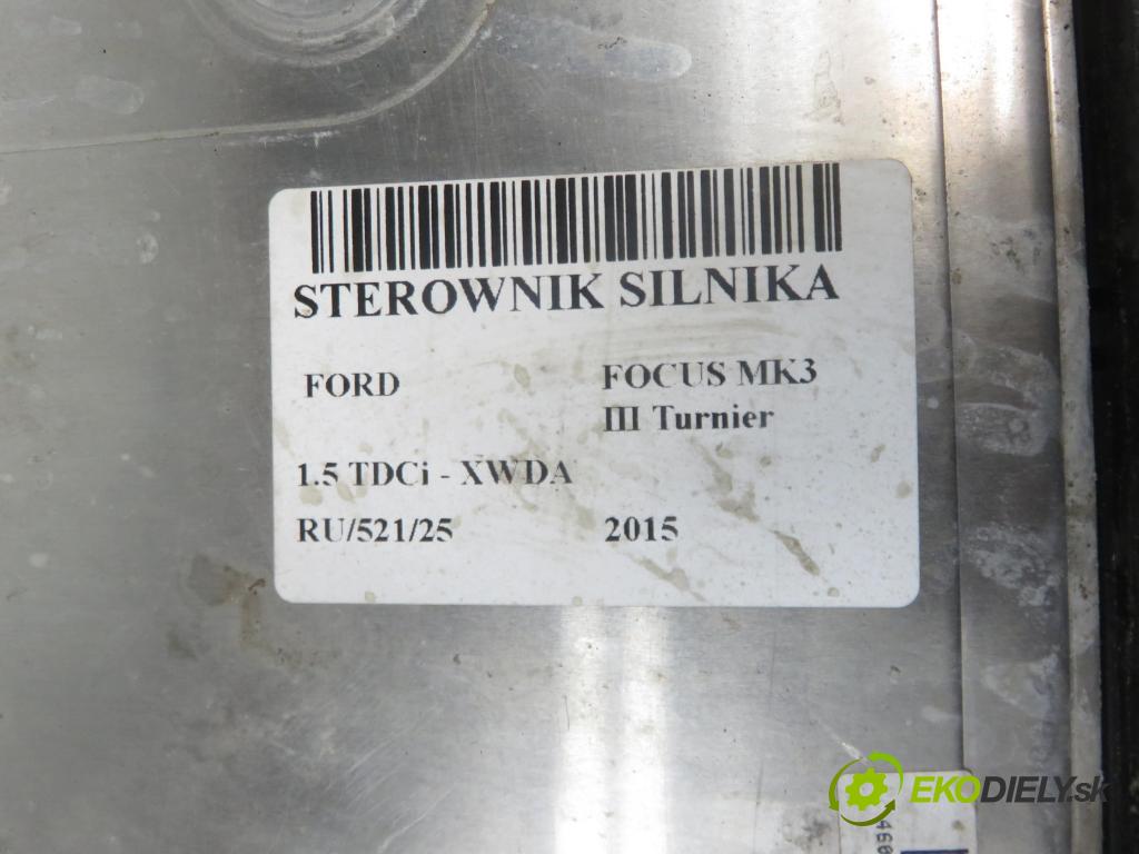 FORD FOCUS III Turnier KOMBI 2015 88,00 1.5 TDCi - XWDA 1499,00 Riadiaca jednotka Motor 0281032272 ; F1F112A650RA ; F1F112B684AD