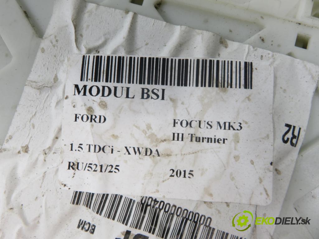FORD FOCUS III Turnier KOMBI 2015 88,00 1.5 TDCi - XWDB 1499,00 MODUL BSI F1FT14A073BF