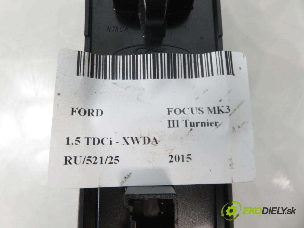 FORD FOCUS III Turnier KOMBI 2015 88,00 1.5 TDCi - XWDA 1499,00 Panel ovládania okien F1ET14A132AB