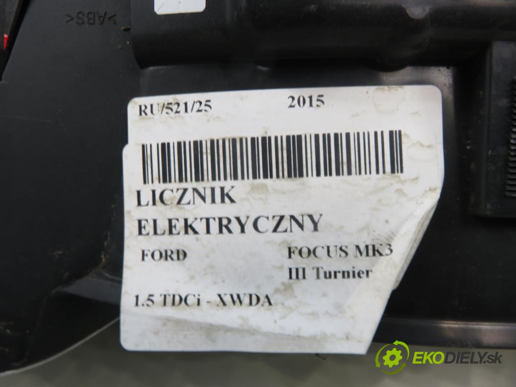 FORD FOCUS III Turnier KOMBI 2015 88,00 1.5 TDCi - XWDA 1499,00 Prístrojovka elektrický F1ET14F094BB ; F1ET14C026ABG