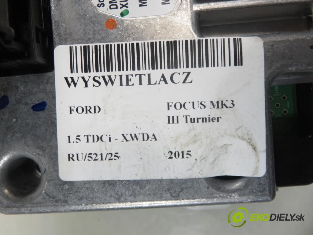 FORD FOCUS III Turnier KOMBI 2015 88,00 1.5 TDCi - XWDA 1499,00 ZOBRAZIT: DM5T14F239AP